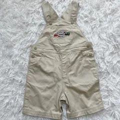 ファミリア　サロペット  ベージュ　mini 車