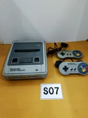 S07 任天堂 スーパーファミコン本体 ジャンク品