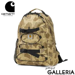 【日本正規品】 カーハート リュック メンズ レディース 通学 大容量 Carhartt WIP 軽量 旅行 撥水 シンプル A4 B4 24.8L KICKFLIP BACKPACK I006288 I031468 CamoDuckDesertのサムネイル