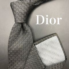 ✨極美品✨】Dior ディオール ネクタイ グレー ハイブランド 光沢 結婚