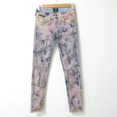 美品 Vivienne Westwood ヴィヴィアンウエストウッド アングロマニア Lee MONROE JEGGING デニムパンツ ジーンズ W26 ピンク レディース 古着 中古 USED
