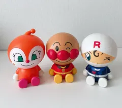 まとめ BANDAI 2017 アンパンマン ガチャ カプキャラフィギュア 3種