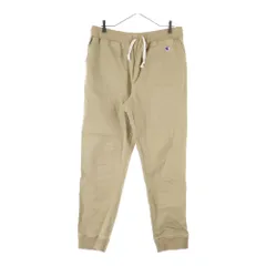 CHAMPION (チャンピオン) ドローストリング ツイルロング ジョガーパンツ ベージュ C3-J219のサムネイル