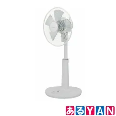 (新品未使用) トヨトミ リビング扇風機 FS-L30P ホワイト 30cm 5枚羽根 リモコン式 4963505218706のサムネイル