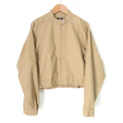 美品 25SS VERMEIL par iena ヴェルメイユパーイエナ コンパクトコットンツイルブルゾン 25011938800010 ベージュ レディース 古着 中古 USEDのサムネイル