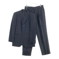 Paul Smith (ポールスミス) ストライプ セットアップ スーツ 3B テーラードジャケット 1タック テーパードパンツ グレー