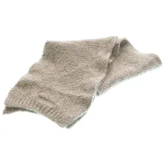 Calvin Klein (カルバンクライン) ロゴ刺繍 アルパカウール混スカーフ ストール グレー K60K609937のサムネイル