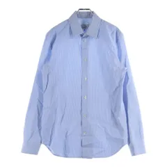Maison Margiela 14 (メゾンマルジェラ) ストライプ ロングスリーブ 長袖シャツ ブルー/ホワイト S50DL0247のサムネイル