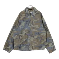 DRIES VAN NOTEN (ドリスヴァンノッテン) メッシュ 切替 リフレクティブ カモ ジップアップ ジャケット カーキのサムネイル