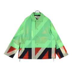 DRIES VAN NOTEN (ドリスヴァンノッテン) 総柄 ナイロン ステンカラー ジャケット マルチ