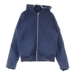 UNITED ARROWS (ユナイテッドアローズ) フーデッド コットンポリ ダウンジャケット パーカー ネイビー 1125-174-3864