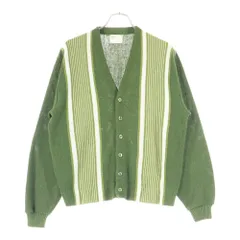 VINTAGE (ヴィンテージ) 70S VINTAGE Sears シアーズ アクリル ニット ヴィンテージ カーディガン グリーン