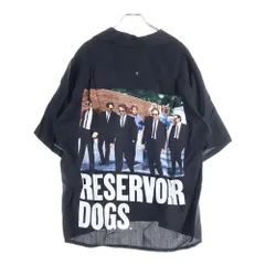 WACKO MARIA (ワコマリア) 24SS ×RESERVOIR DOGS S/S HAWAIIAN SHIRT TYPE 1 レザボアドッグス バックプリント 半袖 ハワイアンシャツ ブラック RD-WM-HI01