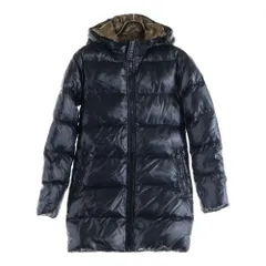 DUVETICA (デュベティカ) Kappa カッパ ナイロン フーデッド ダウンコート ロングジャケット レディース ブラック MFN-1057Rのサムネイル