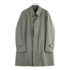 NOUMI (ノウミ) キルティングライナー キュプラポリ ステンカラーコート オリーブ TN4665