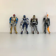 〇装動 仮面ライダーエグゼイド 4体セット(ライドプレイヤー、忍者プレイヤー、バグスターウィルス、パラドクス)