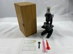 ジャンク品　EIKOW エイコウ　ATOMIC NoM250　75X 150X 300X 600X　顕微鏡　科学　化学　理科　アンティーク　ビンテージ　ヴィンテージ　インテリア　コレクション　昭和レトロ　昭和　レトロ