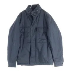BLUE WORK (ブルーワーク) ジップアップ中綿ジャケット ブラック 54-08-64-08213のサムネイル