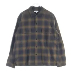 BEAUTY&YOUTH UNITED ARROWS (ビューティーアンドユースユナイテッドアローズ) オンブレチェック ロングスリーブ コットン 長袖シャツ ブラウン 1211-149-7028
