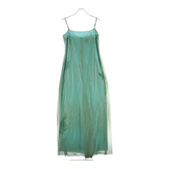 BCBGMAXAZRIA (ビーシービージーマックスアズリア) ビーズデザイン キャミソール ドレス ワンピース グリーン レディース FNS60159のサムネイル