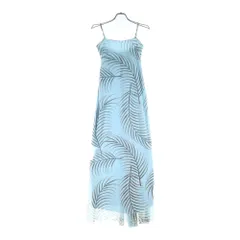 BCBGMAXAZRIA (ビーシービージーマックスアズリア) ビーズデザイン キャミソール ドレス ワンピース ブルー/ブラウン レディース PLM60159のサムネイル