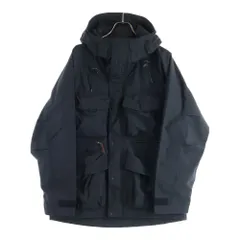 NANGA (ナンガ) HINOC MOUNTAIN PARKA ヒノッヒ マウンテン マルチポケット ドローストリング ナイロン アノラック パーカー ブラック N2500-1P700Aのサムネイル