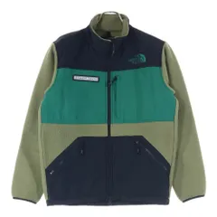 THE NORTH FACE (ザノースフェイス) STEEP TECH スティープ テック ジップアップフリースジャケット グリーン/ブラック NA62001