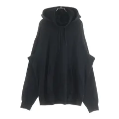 MINEDENIM (マインデニム) ハイネック コットン スウェット プルオーバーパーカー ブラック 2309-6005-99-L2のサムネイル