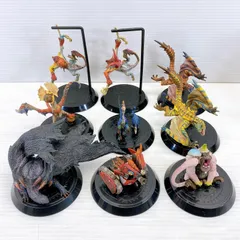 ◆CAPCON モンスターハンター フィギュアビルダー スタンダードモデル Plus Vol.7 9個セット 良品◆