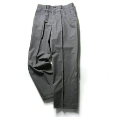 【新品】 BARRY BRICKEN ／ バリーブリッケン　永久クリース トラウザー 日本製 スラックス パンツ グレー ｜ 春夏 秋のサムネイル