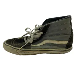 VANS バンズ 90s 中期 USA製 sk8-hi スケートハイ スニーカー カーキ系【中古】
