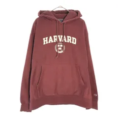 00年代 Champion チャンピオン REVERSE WEAVE リバースウィーブ スウェットパーカー HARVARD ハーバード(メンズ L)中古 古着 X4633