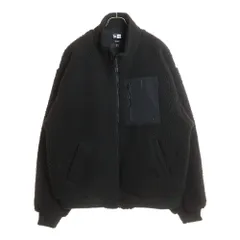 Y's (ワイズ) ×NEW ERA BOA BLOUSON ニューエラ ロゴパッチ ジップアップジャケット ボアブルゾン ブラック レディース YL-T83-952のサムネイル