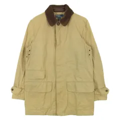POLO RALPH LAUREN ポロ・ラルフローレン 襟コーデュロイ ハンティング コート ベージュ系 ライトブラウン系 S【中古】