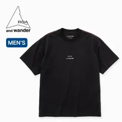 【新品】ROA × and wander ロア×アンドワンダー ロゴプリンテッドT 5746184517のサムネイル