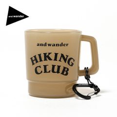 【新品】and wander アンドワンダー ハイキングクラブ PPマグ