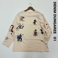 極美品】ステュディオ・ダ・ルチザン チェーン刺繍 ワークシャツ