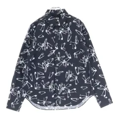 BLACK COMME des GARCONS (ブラックコムデギャルソン) 16AW AD2016 総柄 ロングスリーブ コットンシャツ ブラック 1R-B001のサムネイル