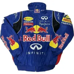 レッドブルRED BULL INFINITI F1レーシングジャケット刺繍中綿（M~XL）