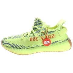 adidas (アディダス) YEEZY BOOST 350 V2 SEMI FROZEN イージーブースト 350 V2 セミフローズン ローカットスニーカー イエロー US9/27cm B37572