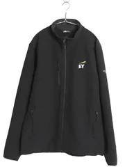 【お得なクーポン配布中!】 US企画 ノースフェイス WIND WALL ソフトシェル ジャケット メンズ L / アウトドア 防風 ストレッチ ジャンパー フルジップ 企業 ブラック