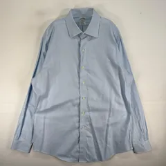 古着 ブルックスブラザーズ Brooks Brothers 長袖シャツ REGENT 1818 L  ブルー系 無地 メンズ