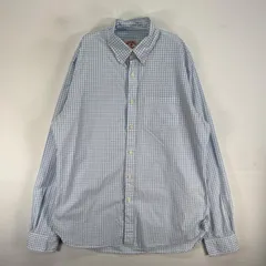 古着 ブルックスブラザーズ Brooks Brothers 長袖シャツ 胸ポケ RED FLEECE ボタンダウン L  ブルー系 チェック メンズ