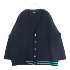 RAF SIMONS (ラフシモンズ) 16AW OVER SIZED KNIT オーバーサイズ ニット カーディガン ブラックのサムネイル