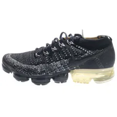 NIKE (ナイキ) AIR VAPORMAX FLYKNIT 2 ヴェイパーマックス フライニット 2 ローカットスニーカー ブラック/ホワイト US9.5/27.5cm 942842-016