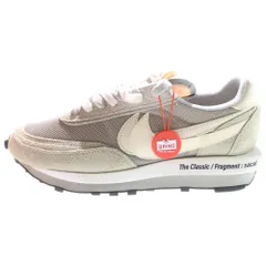 NIKE (ナイキ) ×sacai ×FRAGMENT DESIGN LD WAFFLE SF サカイ フラグメントデザイン LDワッフル ローカットスニーカー グレー US9/27cm DH2684-001