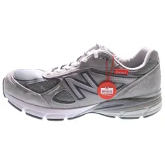 New Balance (ニューバランス) M990VS4 USA製 スウェード ローカットスニーカー グレー US9.5/27.5cm