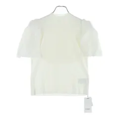 snidel (スナイデル) バックレイヤード モックネックカットソー ノースリーブTシャツ レディース ホワイト SWNT242208のサムネイル