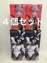 未開封 オーバーロード アルベド シャルティア BiCute Bunnies Figure Vivitフィギュア 2種４個セット LF3321 f107