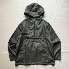 希少　00s　archive　OLD TOMMY HILFIGER　トミーヒルフィガー　2way　アノラックジャケット　ナイロンプルオーバー　シェル　ブルゾン　両面ロゴ刺繍　カーキグリーン　テック　Y2K　ストリート　anorak nylon jacket